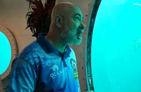تجربة تحت الماء تُدخل رجلا «غينيس»