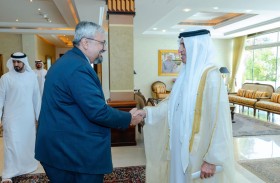 سعود بن صقر يستقبل سفير ماليزيا