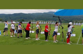 منتخبنا الوطني للقوس والسهم يحصد 6 ميداليات في كأس وسط أوروبا