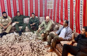 آمر المنطقة الأمنية درنة يشيد بجهود الإمارات الإنسانية في ليبيا 