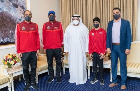 ولي عهد الفجيرة يستقبل الفائز في بطولة الألعاب المائية لمجلس التعاون الخليجي