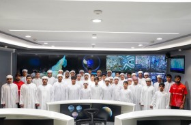 رحلة علمية لـ(أصدقاء شرطة رأس الخيمة) إلى مركز محمد بن راشد للفضاء