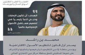 محمد بن راشد يصدر أول قانون لتنظيم الأصول الافتراضيّة و يؤسس سلطة في دبي لتنظيمها وترخيصها وتمكينها والإشراف على نموها المستقبلي
