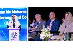 نهيان بن مبارك: رئيس الدولة علمنا أن التسامح والتعايش بين البشر هو الضامن لاستدامة النمو والإستقرار والسلام العالمي