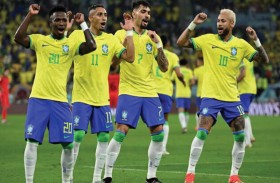 البرازيل ترقص مع نيمار وتلتقي كرواتيا في ربع النهائي 