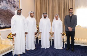 محمد الشرقي يستقبل اللجنة المنظمة لبطولة الفجيرة الدولية لبناء الأجسام