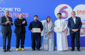 بدور القاسمي تفتتح معرض (ست درجات)