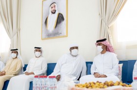 ولي عهد عجمان يعزي بوفاة منى إبراهيم المرزوقي