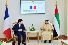 علي النعيمي يلتقي رئيس مجموعة الصداقة البرلمانية بين فرنسا ودول الخليج العربي 