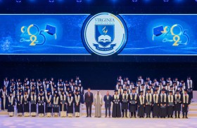 نهيان بن مبارك يشهد حفل تخريج طلاب الصف الـ12 من مدرسة فرجينيا الدولية