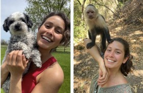 تترك المحاماة لتصبح معالجة نفسية للحيوانات