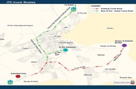 السماح للشاحنات باستخدام طريق العين - دبي E66 خارج أوقات الذروة