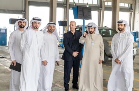 وفد هيئة الموارد العامة رأس الخيمة يطلع على أفضل الممارسات في مركز سبيد لفحص و تسجيل المركبات 