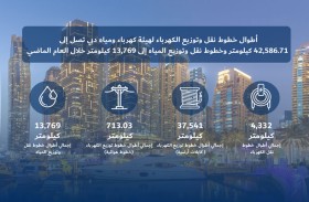«كهرباء دبي» : نمو أطوال خطوط نقل وتوزيع الكهرباء والمياه التابعة للهيئة خلال 2022