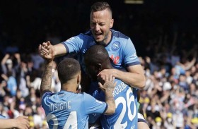 نابولي يضمن نظريًا المشاركة في دوري الأبطال 