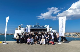 أبوظبي البحرية تطلق حملة للتوعية بإجراءات السلامة لطلبة مدارس جزيرة دلما 