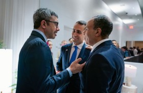 عبدالله بن زايد يقيم حفل استقبال في نيويورك ويؤكد: الشراكات الدولية ركيزة التنمية المستدامة