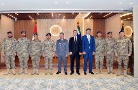 قائد عام شرطة أبوظبي يلتقي مدير إدارة وزارة الداخلية في طاجيكستان