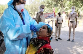  الهند تسجل أسوأ زيادة يومية في حالات كورونا