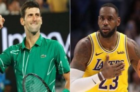 مواجهة مرتقبة بين ليبرون جيمس وديوكوفيتش