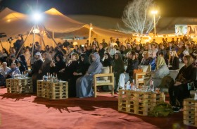 مهرجان طيران الإمارات للآداب يفتتح دورته الـخامسة عشرة بأبيات من أعماق الصحراء