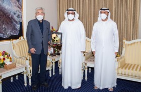 محمد الشرقي يستقبل رئيس الاتحاد الدولي للتايكواندو ويبحث معه بطولات الرياضات القتالية المقبلة