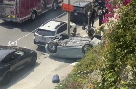 مصرع أب أثناء تعليم ابنته القيادة    