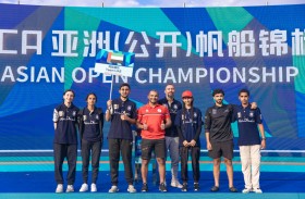 (شراع) الإمارات يبحر في آسياد هانغتشو بأربعة قوارب