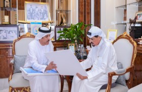 حاكم عجمان يعتمد مخططات مشروع المبنى الوقفي الجديد لهيئة الأعمال الخيرية العالمية