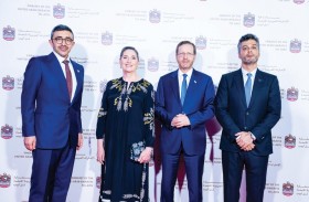 بحضور الرئيس الإسرائيلي .. عبدالله بن زايد يقيم حفل استقبال في تل أبيب بمناسبة مرور عامين على الاتفاق الإبراهيمي