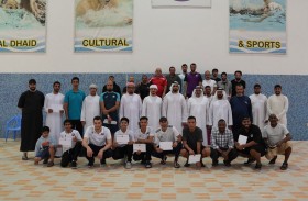 نادي الذيد يختتم بطولة السباحة الرمضانية المجتمعية وسط منافسة حماسية وإقبال كبير