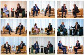 عبدالله بن زايد يلتقي عددا من وزراء الخارجية في نيويورك