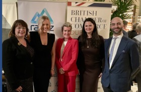 راكز تعزز العلاقات الاقتصادية بين الإمارات وبريطانيا خلال فعالية لغرفة التجارة البريطانية في لندن