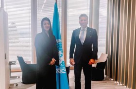 ريم الهاشمي تلتقي توم فليتشر في جنيف