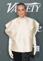 الممثلة الأمريكية شارون ستون لدى حضورها حفل Variety's 2025 Power Of Women في بيفرلي هيلز، كاليفورنيا.ا ف ب