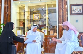 حميد بن راشد يطّلع على نتائج مسح دخل وإنفاق الأسرة في عجمان