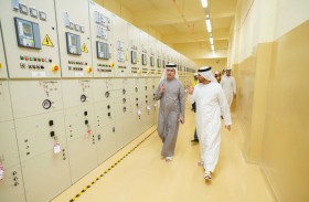 الطاير يتفقد سير الأعمال في المرحلة الثالثة من مجمع محمد بن راشد للطاقة الشمسية