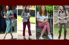 حيلة تستخدمها كيت ميدلتون عند ارتداء أحذيتها 