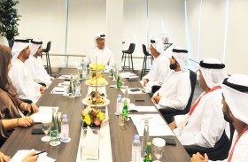 الاطمئنان على تجهيزات افتتاح المقر الجديد في بني ياس