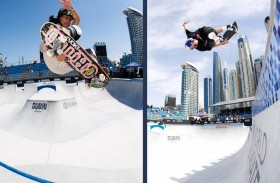 50 مليون مشاهد لجولة التزلج العالمية في دبي واهتمام إعلامي من اللجنة الأولمبية الدولية