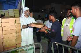 «بيت الخير» تقدم 18 ألف وجبة لإسعاد العمال في العيد