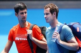 موراي يتدرب مع ديوكوفيتش في روما