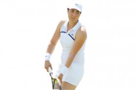 التونسية أُنس جابر في طريقها للوفاء بوعدها 