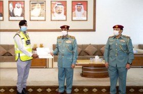 شرطة عجمان تكرم دوريات مرورية حققت 30 ثانية في الاستجابة للبلاغات الهامة