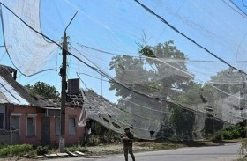 «شباك صيد».. تكتيك أوكراني بدائي لمواجهة الطائرات الروسية