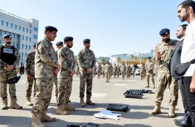 قائد عام شرطة أبوظبي يطلع على الجهود التطويرية بقطاع المهام الخاصة