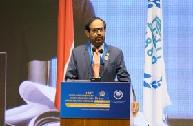 علي النعيمي يؤكد أمام الاتحاد البرلماني الدولي أهمية اضطلاع برلمانات العالم بمسؤولياتها لهيئة بيئة دولية آمنة ومستقرة