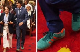 حذاء ترودو يثير الجدل خلال استقبال الملك تشارلز