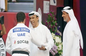 الدرعي يعتمد برنامج بطولة أبو ظبي جراند سلام للجودو 2021