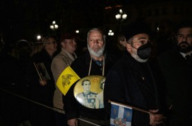  ملوك أوروبا في جنازة ملك اليونان السابق قسطنطين الثاني 